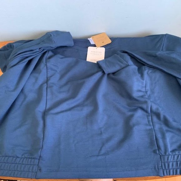 Fabletics Julie Dolman Sleeve Sweatshirt  Made with recycled materials! size 3X - Picture 9 of 9